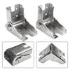 90 Degree Self-Locking Hinge Table Leg Brackets Table Chair Folding Hinge Support Brackets Furniture Leg Fixing Connection