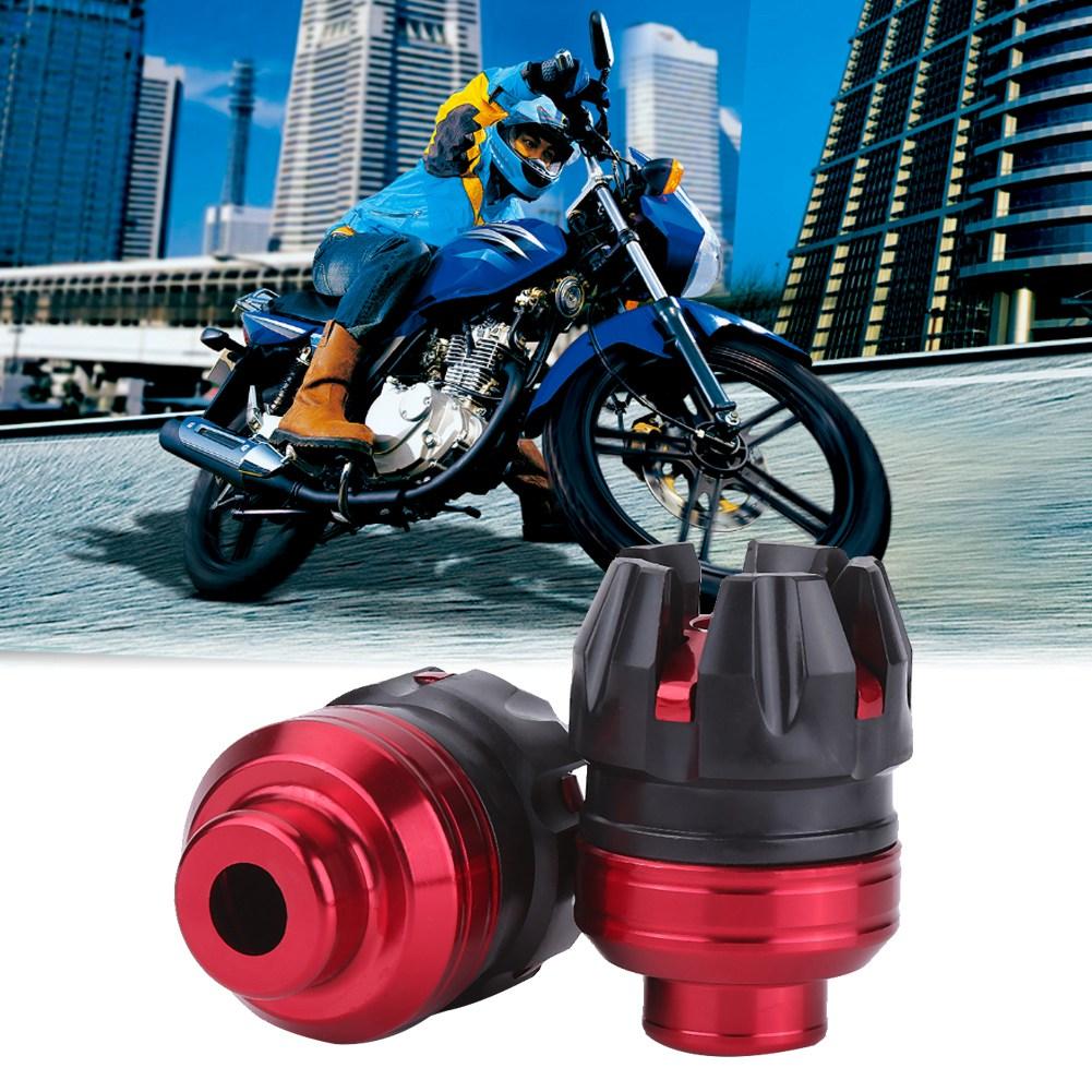1 Pair Aluminum CNC Motorcycle Scooter Front Fork Frame Sliders Crash Protector Red