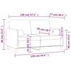2 Seater Sofa with Decorative Cushions Light Grey 120 cm Velvet