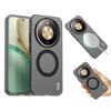 IMAK Magnetische Hülle für Honor Magic8 Lite 5G/X9d 5G/X70 5G PC + TPU Handy-Rückseite
