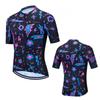 Men Women Cycling Jersey Short Sleeve Bike Shirt Breathable Quick Dry Road Mountain Riding