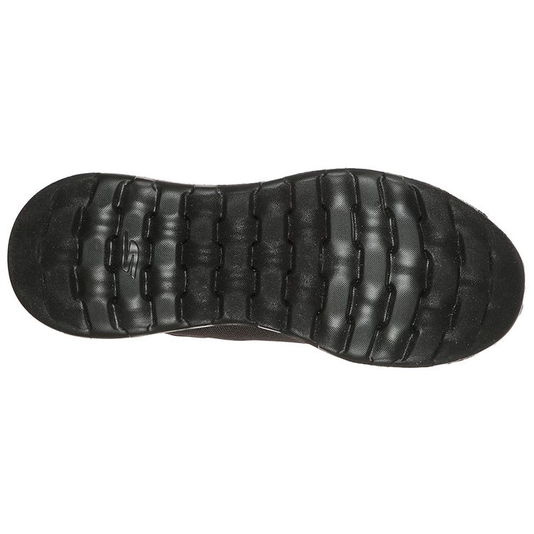 Skechers Go Walk Max Siatkowe Wygodne Sportowe Niskie Buty Lifestyle Męskie trampki Czarne 216166-BBK