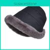 Winter Farmer Hat With Fleece Lining Waterproof Windproof For Women