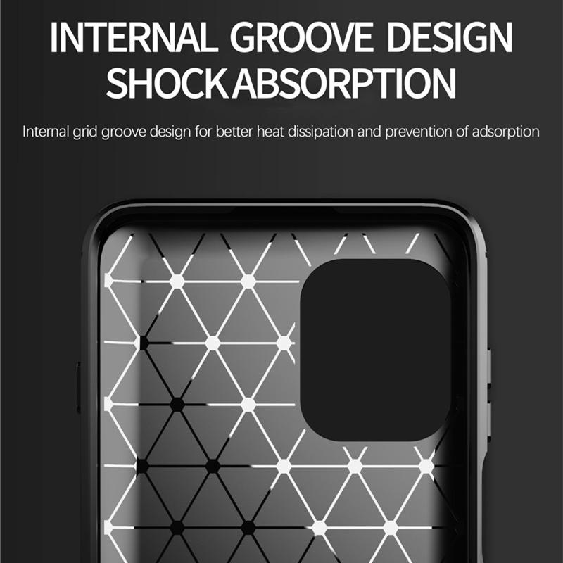 For Motorola Moto G100 Case For Motorola Moto G100 Cover Shockproof Silicone Carbon Fiber Protective Phone Bumper For Moto G100