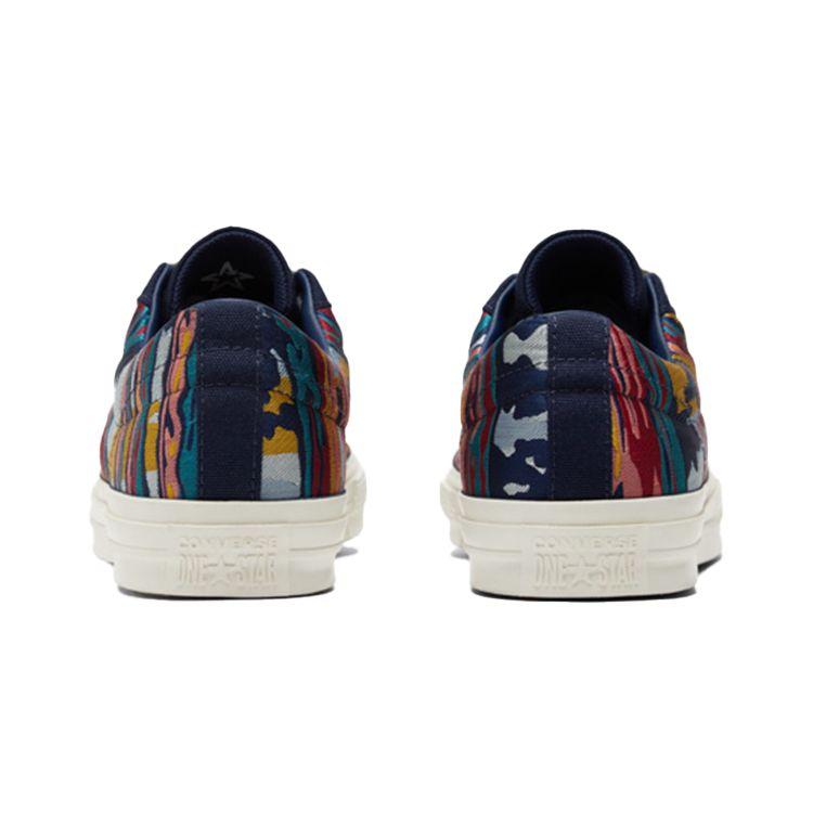 Converse One Star Low The Great Outdoors - Кроссовки унисекс Midnight Navy Blue Multi — фото 4