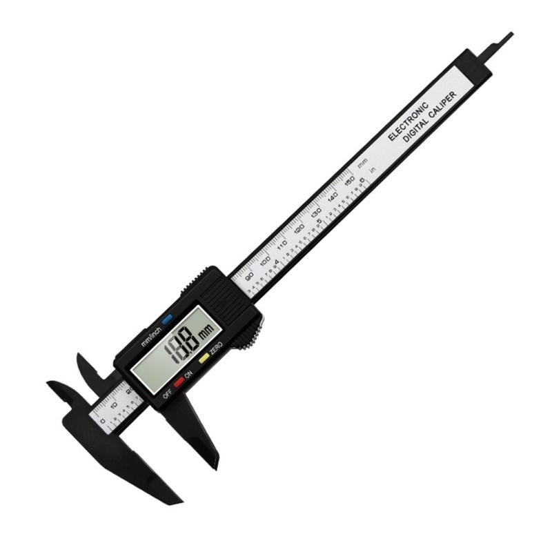 Digital Caliper, 6  Caliper Measuring Tool Extreme Accuracy Waterproof Electronic Vernier Caliper Measuring Tool 1 чёрный