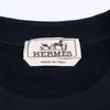 Hermes [Domestically Authorized] H567760HA Ex-Libris Crew Neck Fleece-Lined Sweatshirt/ Tops M NavyUsed