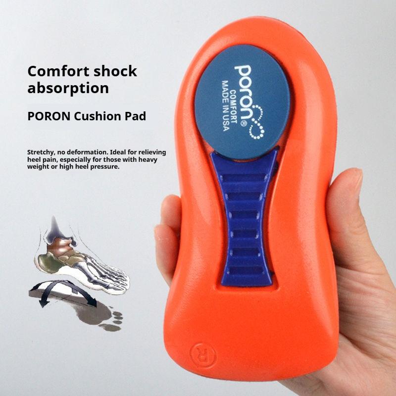 Arch Support Orthotic Insoles Men and Women Relief From Foot Pain Plantar Fasciitis Insoles Height-increasing Half Insole