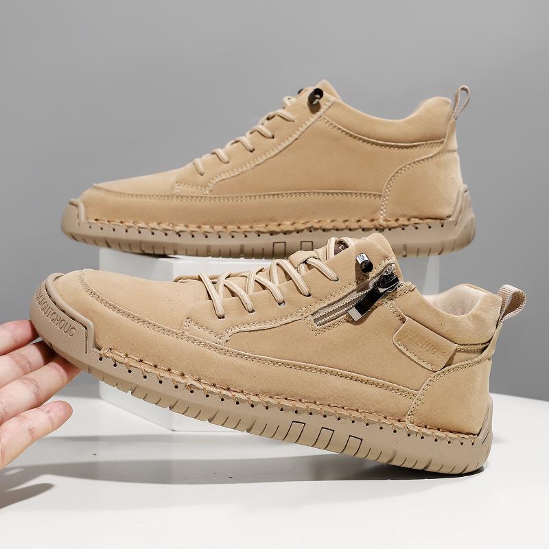 Womens/Men's Leather Shoes Large Casual Shoes Sports Men's Fashionable Casual Leather Shoes