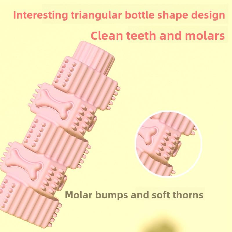 New Pet Toy: Sound-sounding Ball, Chewable Teething Bottle, Creative Shape, Durable and Boring Dog Toy