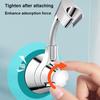 Shower Holder Adjustable Shower Head Holder Nozzle Handheld Holder Punch-Free Multi Angle Rotation Shower Bracket