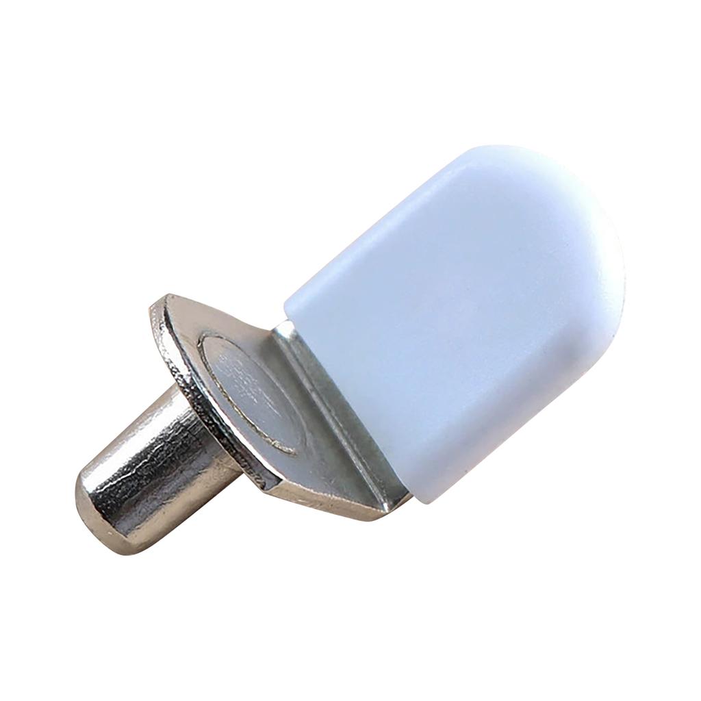 5mm Shelf For Shelves Cabinet Shelf Support Ppegs Shelving Pins For Bookshelf Furniture Kitchen Closet Bracket 6mm WhiteRubber Pad