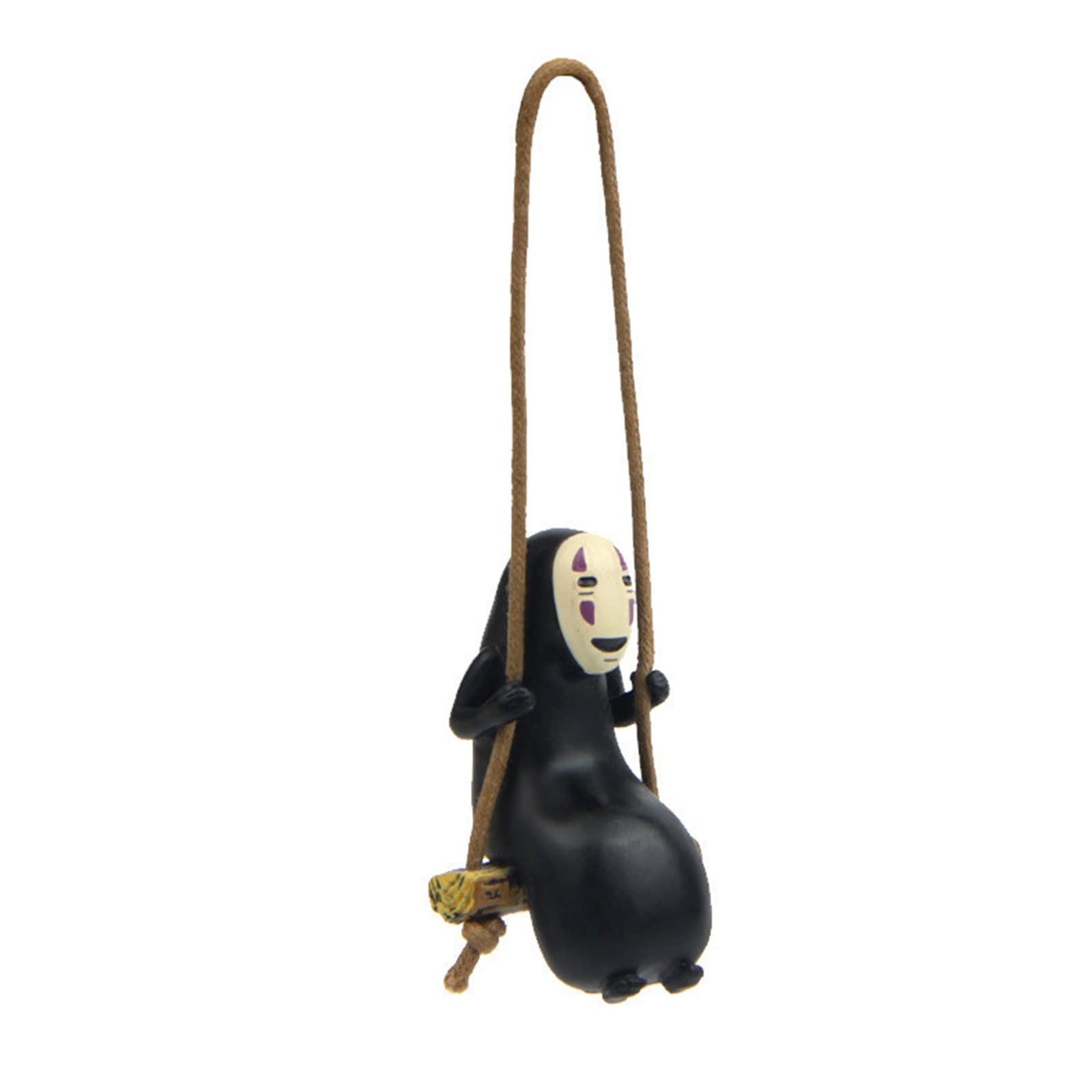 

No Face Man Car Pendant Hanging Swing Faceless Man Car Pendant Anime Car Hanging чёрный