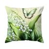 Butterfly Lily Cushion Covers Pillowcase Fantasy-Inspired Decor For Your Home Sofa Cushion Cover Living Room Bed Car Decor