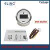 KUS 52mm 0-190ohm 240-33ohm Digital Fuel Level Meter Oil Gauge Red Yellow Light 9-32V Fuel Sensor 175mm 200mm 250mm 300mm 335mm