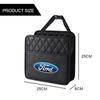 CMOC6 For Ford Mk7 Mustang Fiesta Mondeo Explorer Edge ST Racing Kuga Car Seat Back Storage Bag Tablet Phone Drink Snack Organizer Box