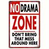 Retro Metal Tin Sign Colorful Vintage Wall Art Decor for Garage Living Room Bedroom 20x30 cm