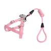 Dog Traction Rope, And , Specially Designed For Outdoor Use, Adjustable Chest And Back Hanging Card, Bright Silk Chest And Back Traction Round Rope