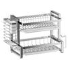 Miflame 2-Tier 304 Stainless Steel Dish Drying Rack