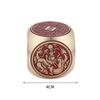 Rotating Six-Faced Chinese Lucky Coin Spinner Toys Crafts Stress Anxiety Relief Sensory Focus Tool For Birthday Christmas Gift
