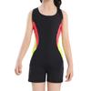 New Girls' Quick-Dry One-Piece Swimsuit for Toddlers & Kids - Professional Training Swimwear