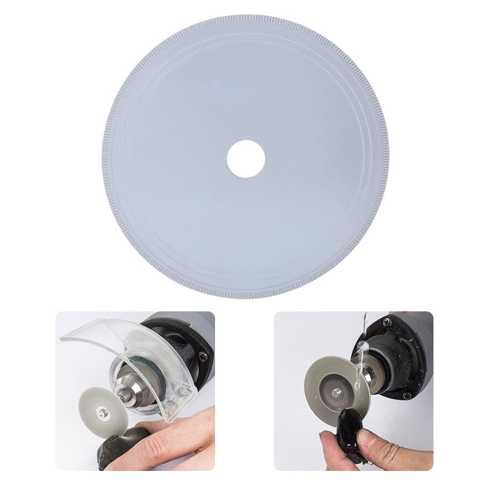 150200250300mm Diamond Circular Saw Jewelry Cutting Blade for Jadeite Gemstone Crystal(#4)