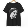 Helen Keller Smoking T Shirt Unisex | Radical Icon Graphic Tee | Bold Feminist Aesthetic | Empowerment Streetwear for Thinkers Rebels