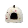 Plüsch Meerschweinchen Versteck Waschbares Versteckhaus Neues Hamster Ruhe Bett Käfig Zubehör
