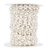 Plastic Pearl Rhinestone Chain Trims Ribbon Wedding Party Cake Decoration Rhinestone Wrap Roll for Sewing