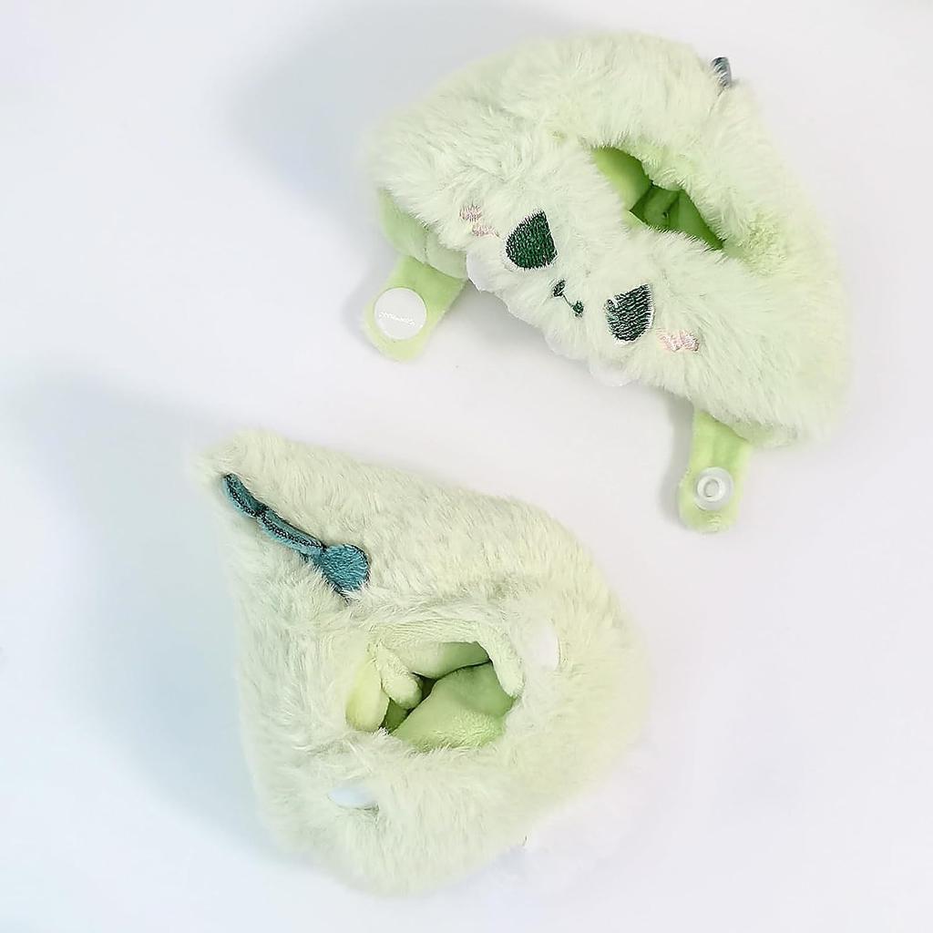 Dinosaur Costume Clothes 17cm/6.7inches Doll,2 Piece Set Hat Clothing,Boys and Girls Stylish Adorable Dolls Clothes Accessories (Doll Not Included)