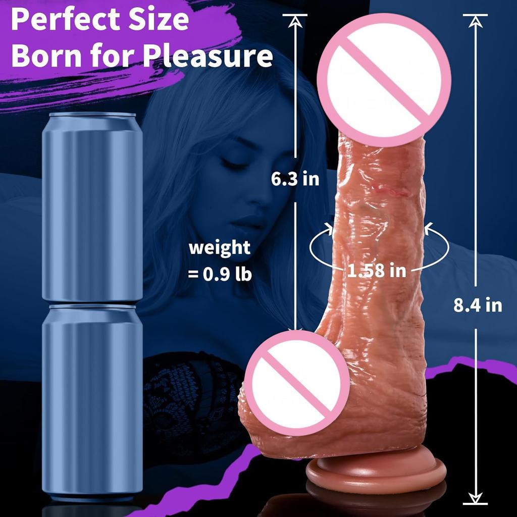 Realistic Dildo Big Dick Penetration Anal Butt Plug Masturbator Vaginal Stimulator Strong Suction Cup Adults Products Sex Toys