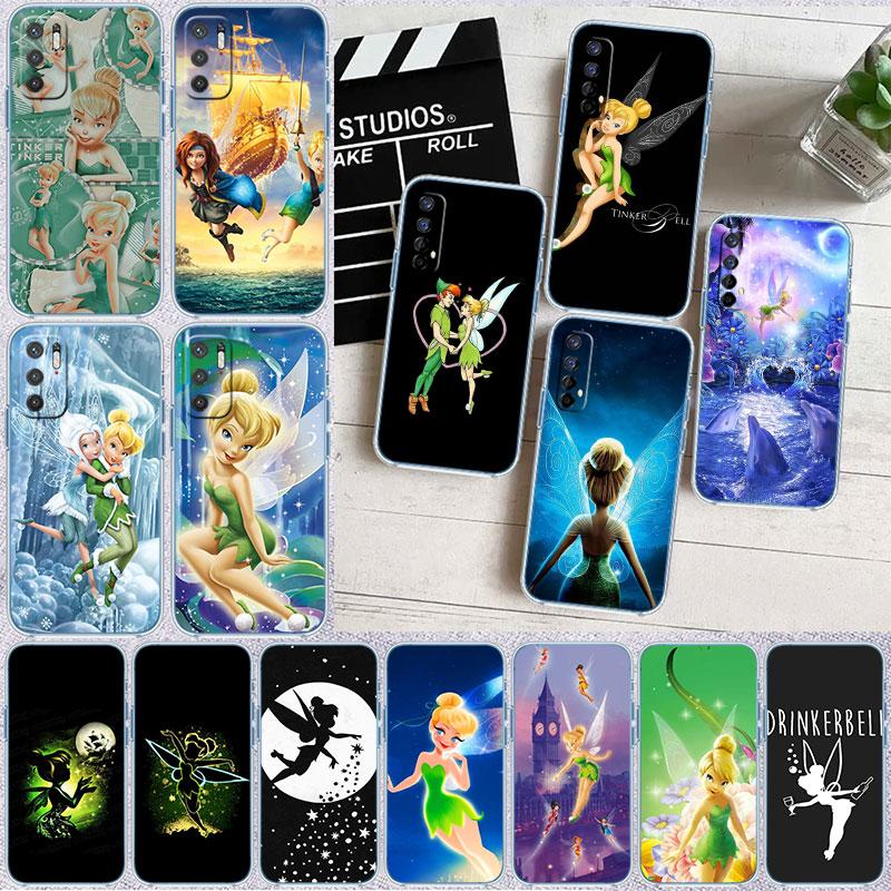 Tinker Bell Tinkerbell Transparent Phone Case for Motorola Moto G10 G20 G30 G31 G32 G34 G35 G41 G42 G50 G51 G52 G55 G60 G60S