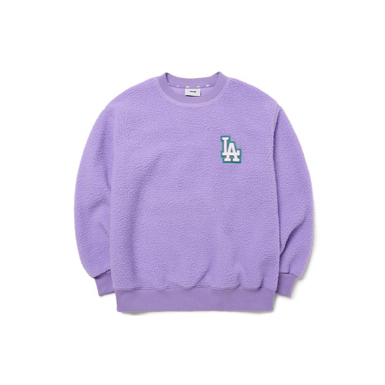 New MLB Los Angeles Dodgers Sweatshirts Unisex Purple 3AMTF5316-07LDS