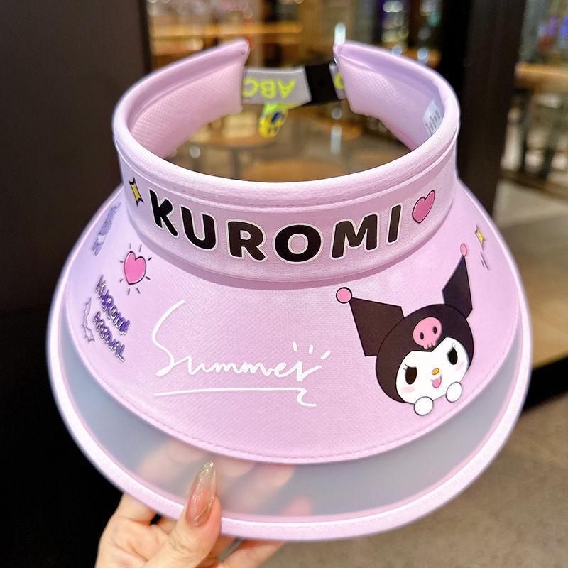 Children's Cute Cartoon Bunny Visor Hat for Boys and Girls, Sun Protection, Breathable, Summer UV Protection Sun Hat