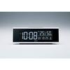 Seiko Clock tabletop alarm radio-controlled digital AC type color LCD Series C3 white body size DL307W
