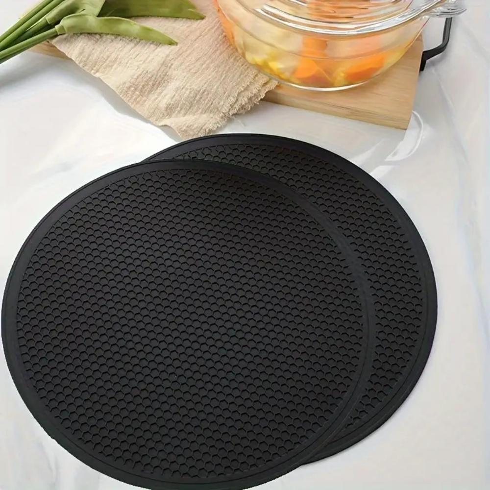 Silicone tripods - pot racks and round tripods for hot plates and pans, microwave plate covers, multi-purpose counter silicone p