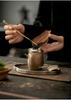 Compact Ceramic Tea Set for One - Includes Teapot, Teacup, and Mini Tea Table. Perfect for Home or Office. Ideal for Kung Fu Tea Rituals.