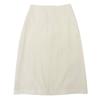 JIL SANDER Beautiful wool front slit skirt for women, Ivory, size 32, 23 years, J52MA0002 skirt 32 IvoryUsed