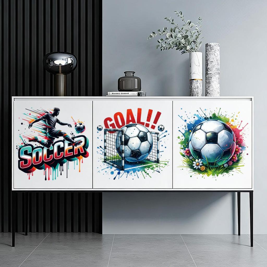 2026 World Cup Mexico Football Stickers - Fan Support & Decor
