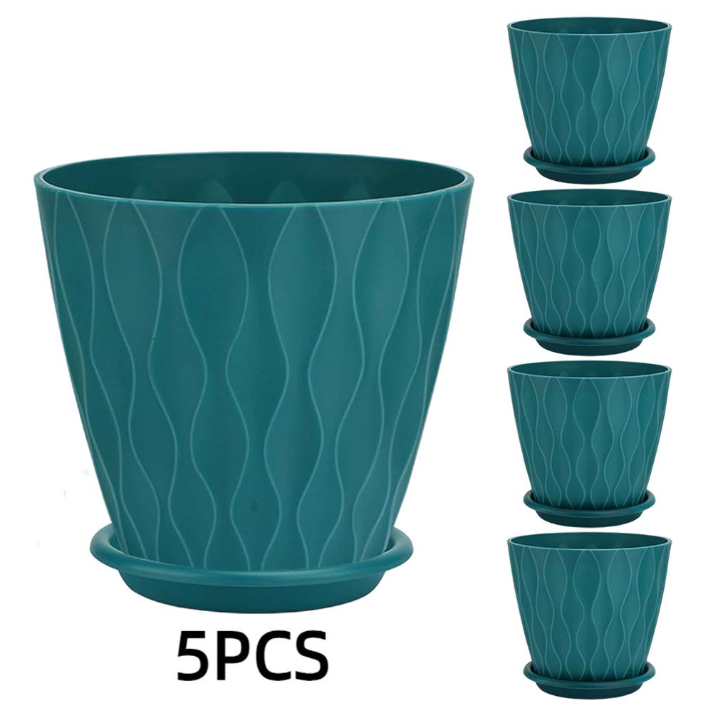 

Garden Decor 6-Inch Planters Indoor Plants Watering System Planters Indoor Garden Pots Medium Size Plant Holders озеро синього кольору