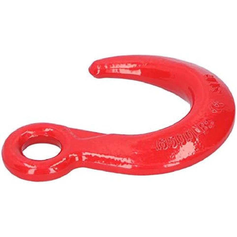 6500lb Lifting Hook, Large Opening Alloy Steel Crane Hoist Hook Lifting Parts for Construction Engineering