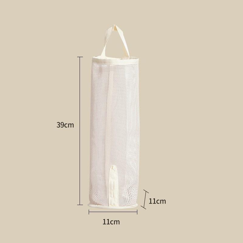 

Wall Mounted Mesh Storage Bags Household Wardrobe Underwear Socks Storage Hanging Bag Pet Cat Dog Toy Storage Pouch Space Saving Storage Bag 39x11x11cm 1pcs