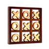 Wooden Tic Tac Toe Board Game Puzzle Toys for Party Family Fun Entertainment Parent Child Interaction Chess Best Gifts