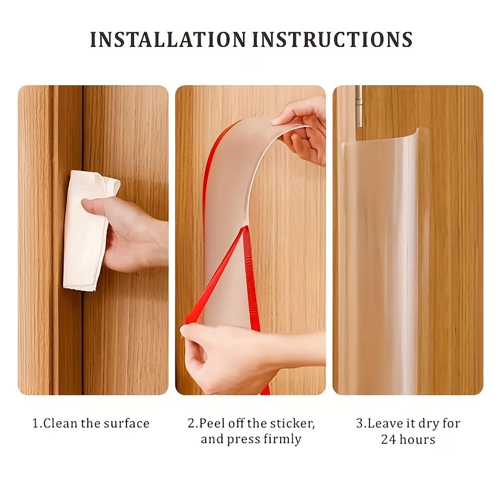 1PC 1.2m/47.24inch Anti-pinch Seam Guards For Home Door Hinge Guard Proof Finger Pinch Guard Protective
