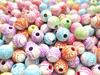 500 Pieces Virgin Mary Pattern Acrylic Ball Beads 8mm Mixed Assortment Huey Handicraft Materials H1414S46