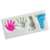 4Holes Baby Hand Foot Silicone Molds Chocolate Candy Clay Fondant Cake Baking Decorating Tools