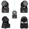 Lixada DMX-512 Mini Moving Head Light 4 In 1 RGBW LED Stage Ligfht Lighting Strobe Professional