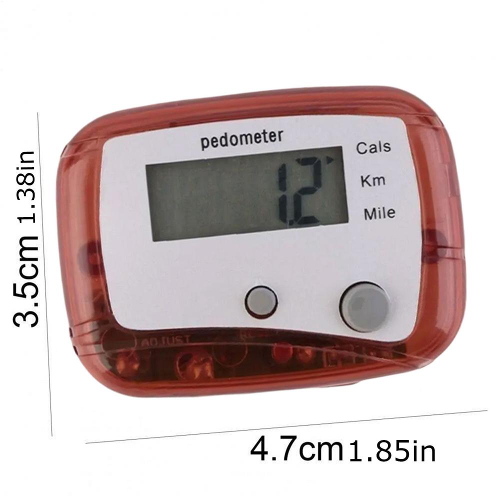 Mini Digital LCD Running Step Pedometer Jogging Training Walking Step Counter Fitness Exercise Belt Clip Pedometer