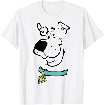 T-shirt Scooby Doo Grand Visage Scooby Contour