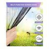 Spring and Autumn Summer Door Curtains Black and White Simple Mosquito-Proof Door Curtain Screen Screen Door Screen Window Automatic Magnetic